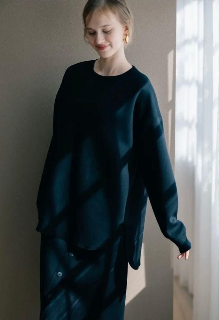 【pois】marshmallow pulloverブラック❤︎