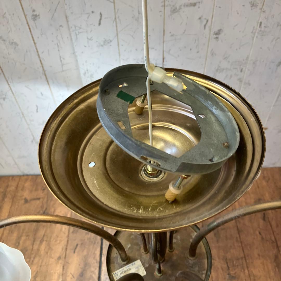 アンティーク コイズミ 白熱灯器具 シャンデリア 天井照明 6灯 96年製