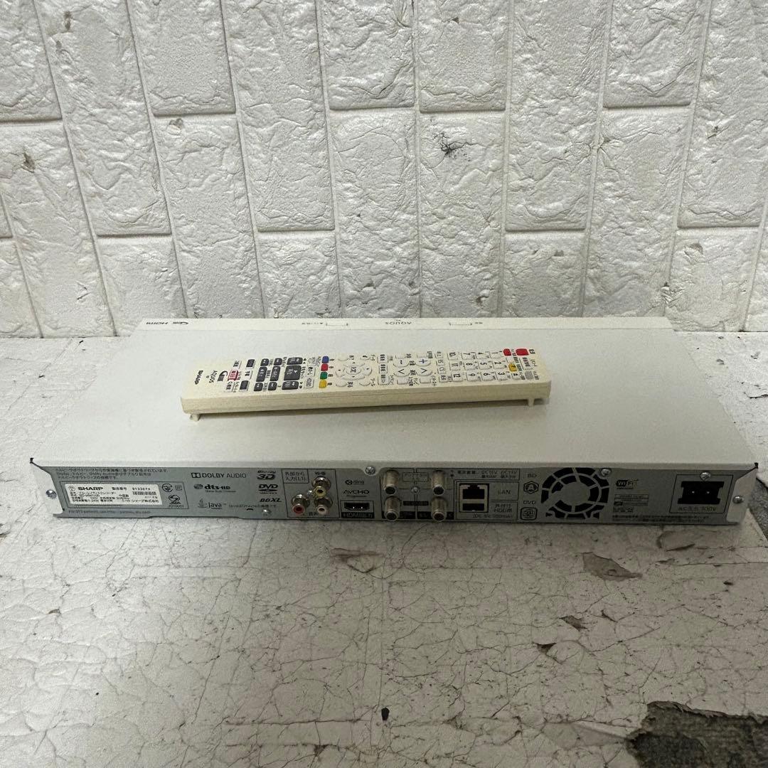 SHARP AQUOS BD-WW1100 ブルーレイレコーダー 白