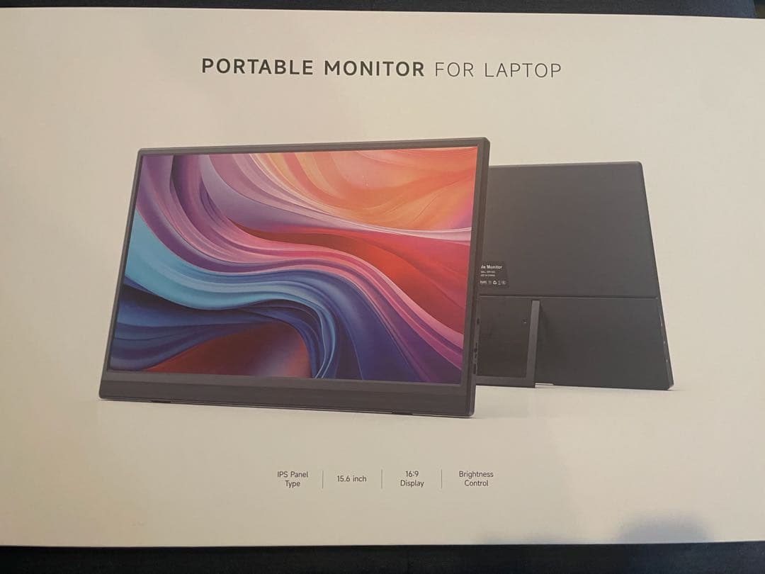 【2025新型モデル】モバイルモニター splay 15.6インチ　新品