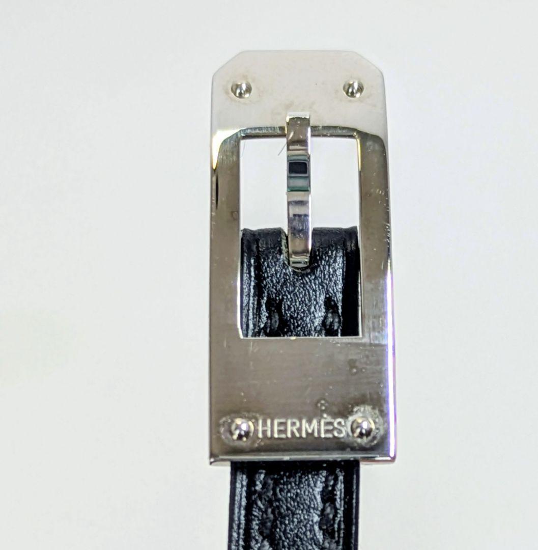 HERMESエルメス ケリー アルディオン レザー ブレスレット H刻印
