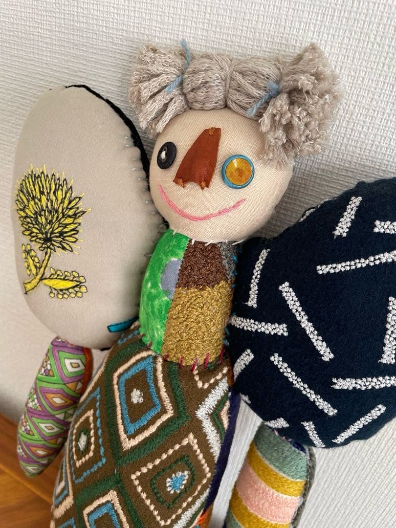 ミナペルホネン ⚮̈﻿ patchちゃん 人形 ぬいぐるみ