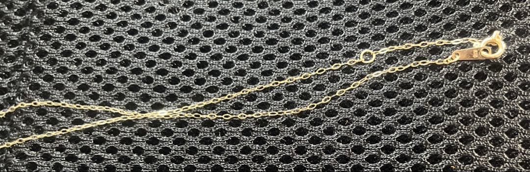 10金　イエローゴールド　ネックレスチェーン　40cm