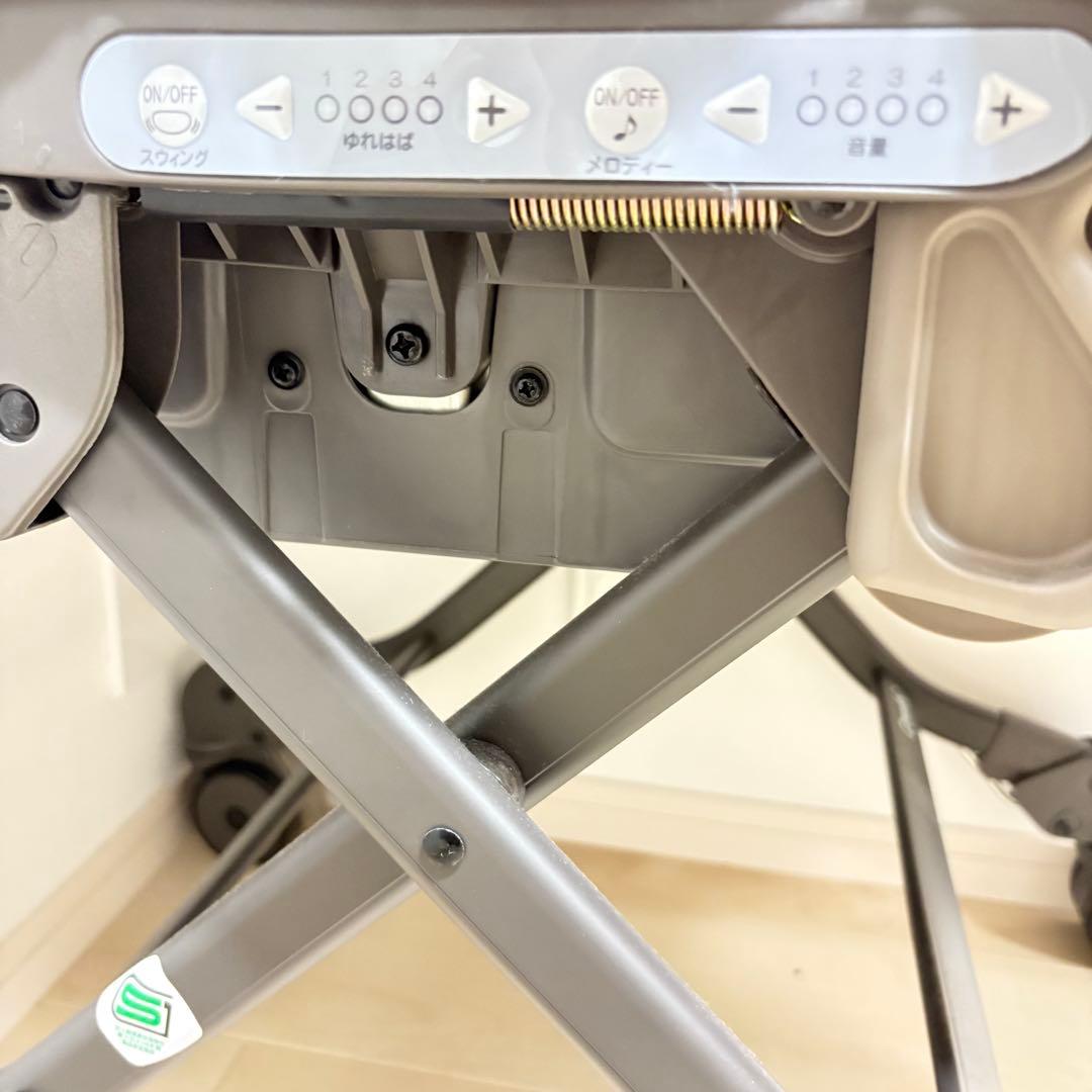 N*u様 ネムリラ コードレス AUTO SWING ハイローチェア