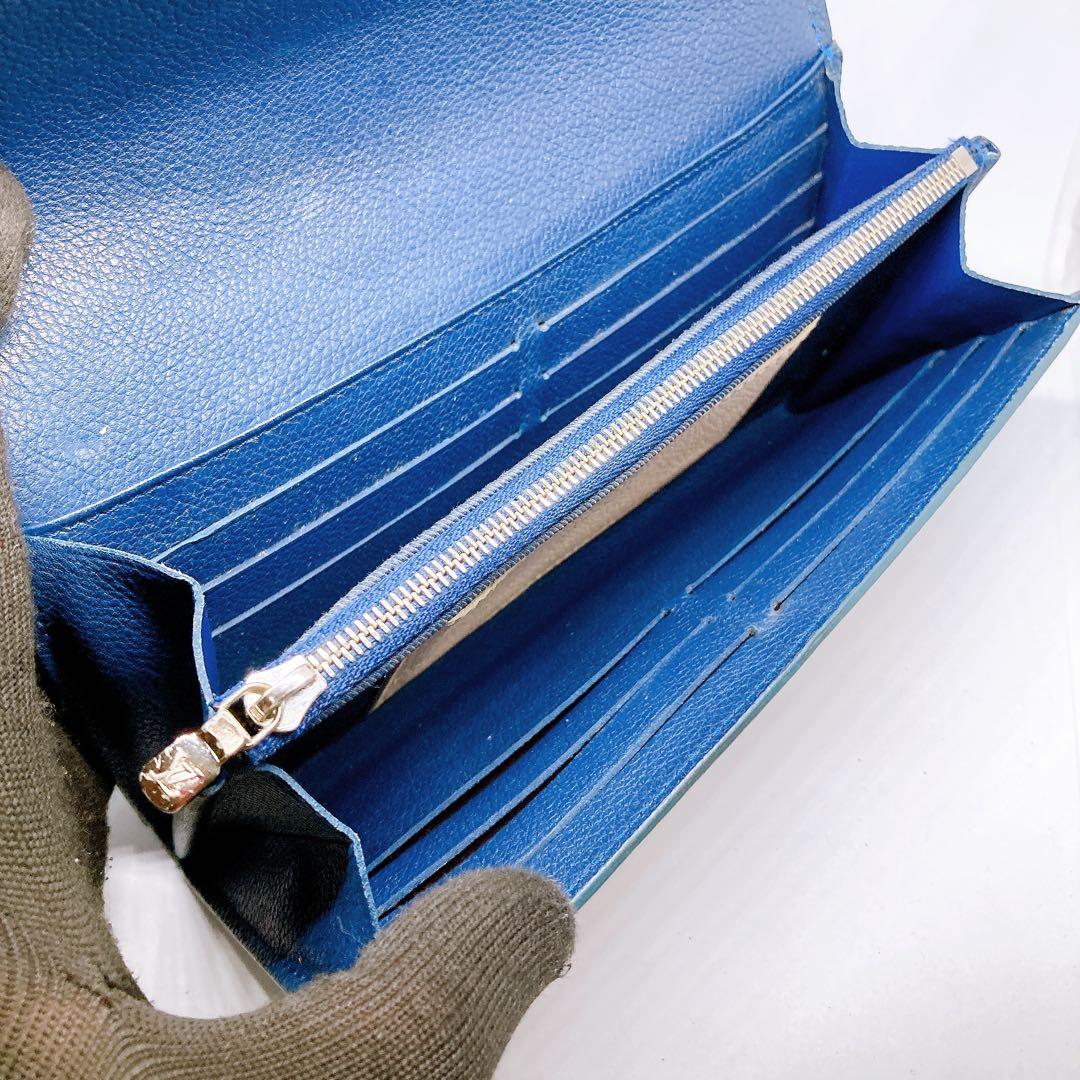 592 ルイヴィトン モノグラム　長財布　折り財布　ポルトフォイユマイクロミー