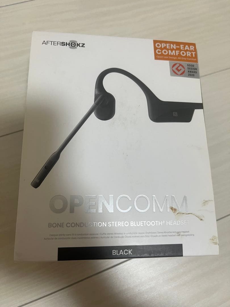 shokz骨伝導ワイヤレスイヤホン