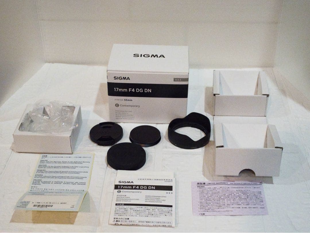SIGMA 17mm F4 DG DN 単焦点レンズ　ライカLマウント