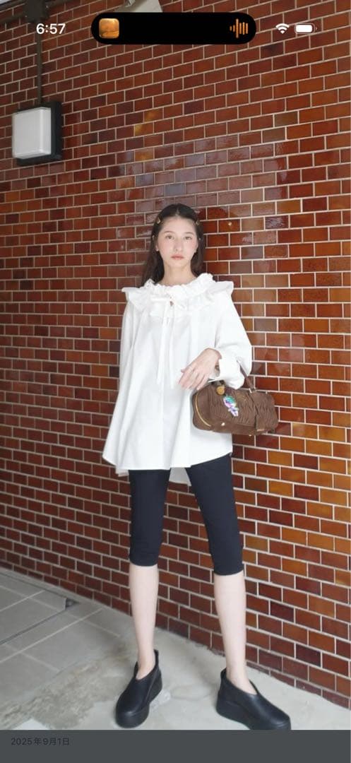 CLANE カプリパンツ