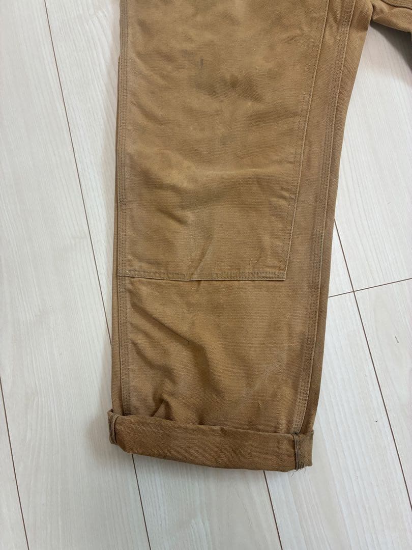 70’s carharttダブルニー古着ペインターパンツダック