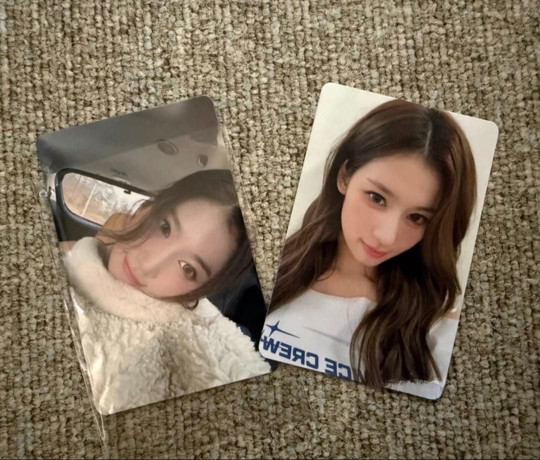 TWICE サナ 韓國 誕生日 cafe トレカ 2枚セツト