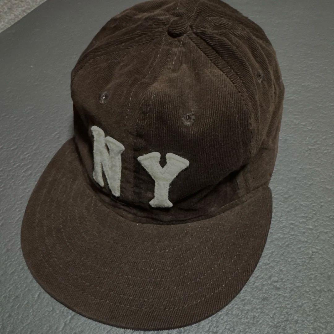 Ebbets Field エベッツフィールド ヤンキース コーデュロイキャップ