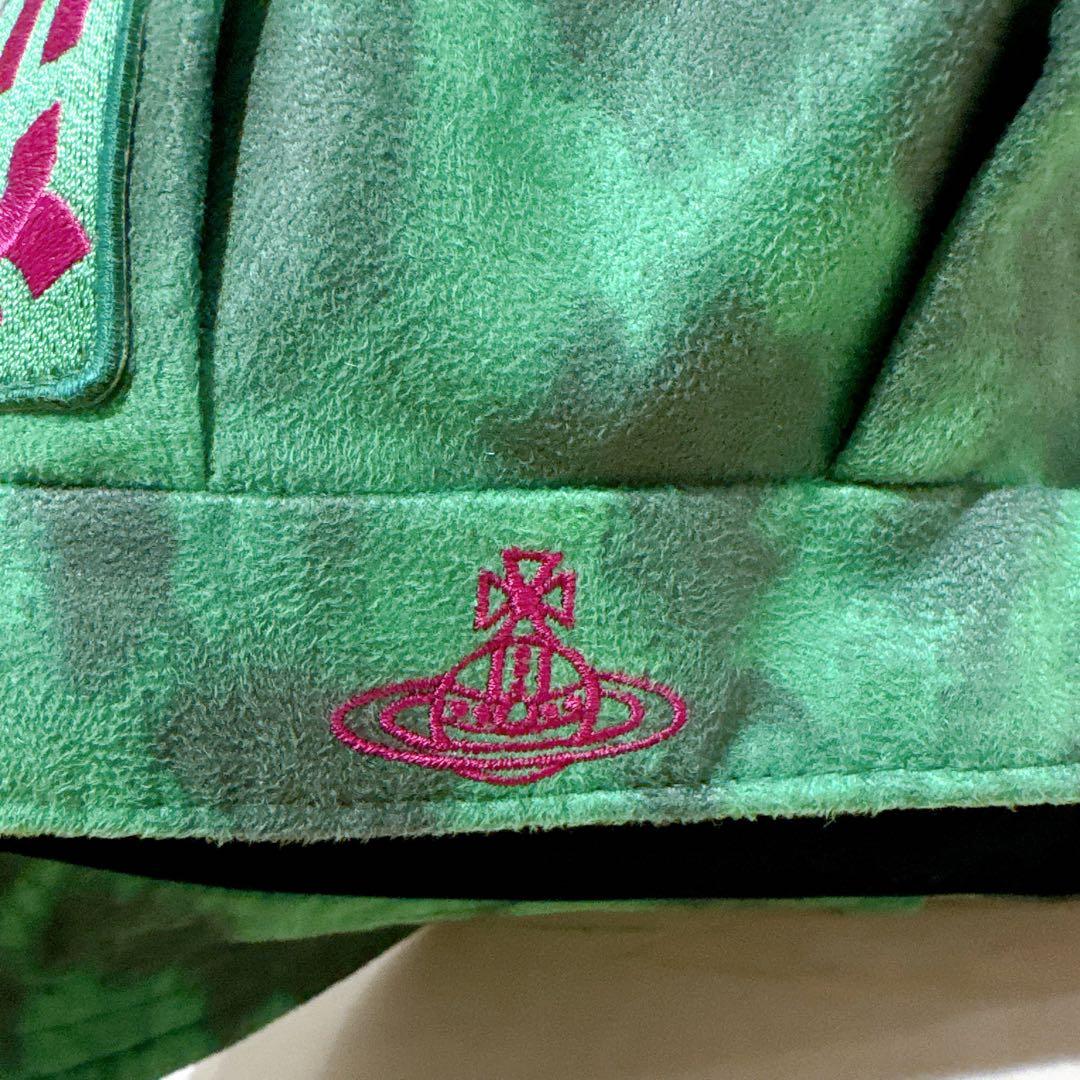 ヴィヴィアンウエストウッド キャスケット LET IT ROCK オーブ 緑