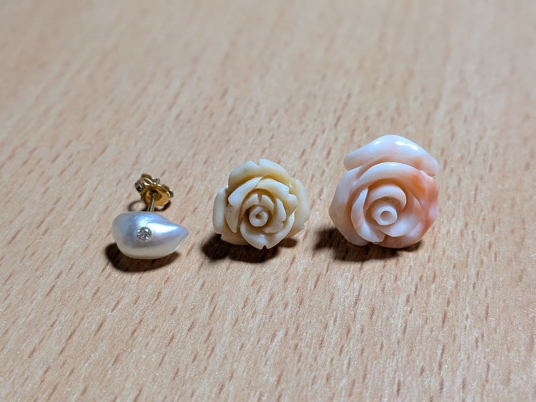 DragonRose ドラゴンローズ 片耳ピアス3点セット