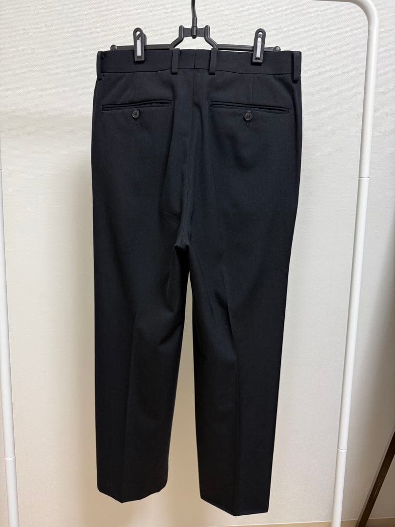 パンツ AURALEE WOOL MAX GABARDINE 2TUCK SLACKS