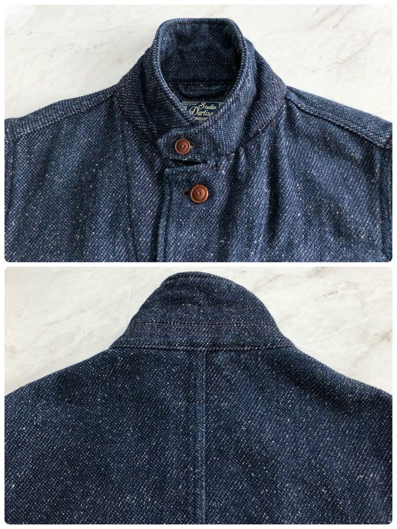 【美品】 ダルチザン ミスターフィールドジャケット インディゴ 38