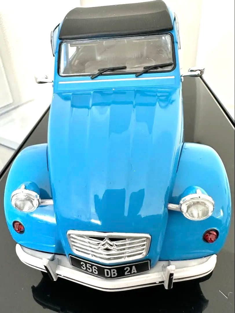 SOLIDOシトロエン 2CV ブルーミニカー