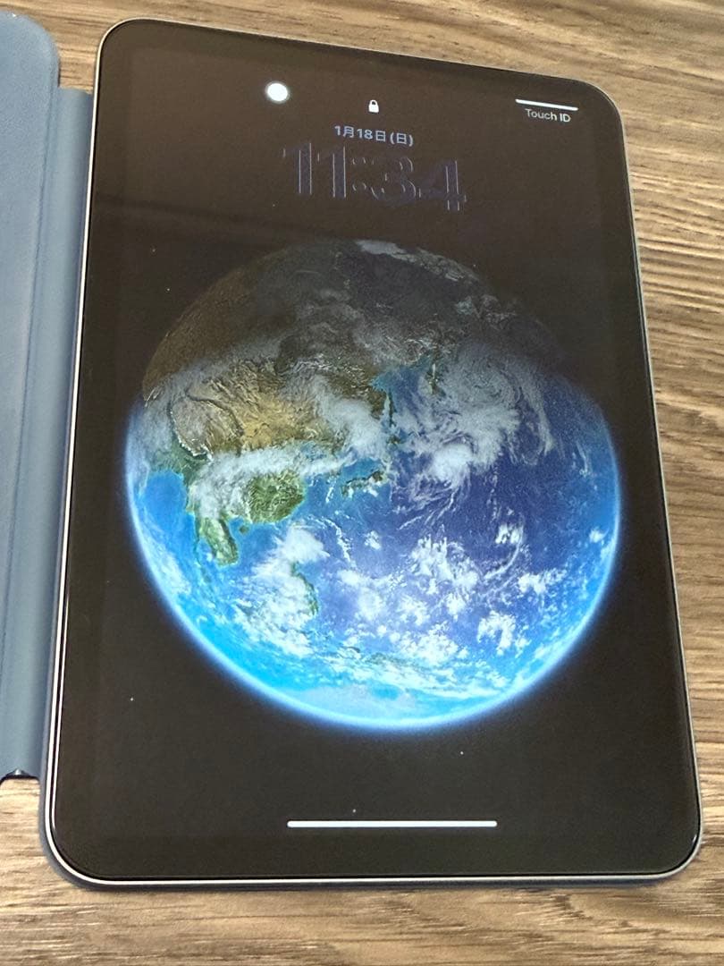 iPad mini 第7世代 スペースグレイ 本体 純正カバー付