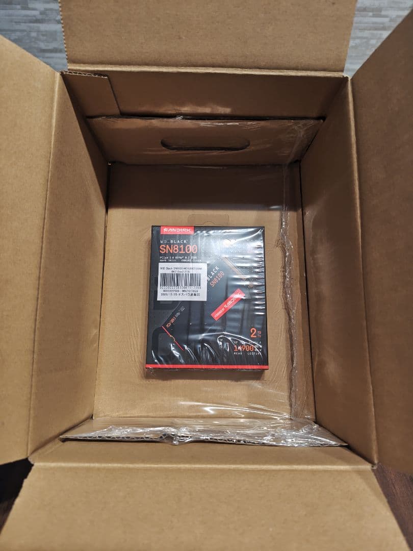 【新品未開封】WD_BLACK SN8100 2TB SSD