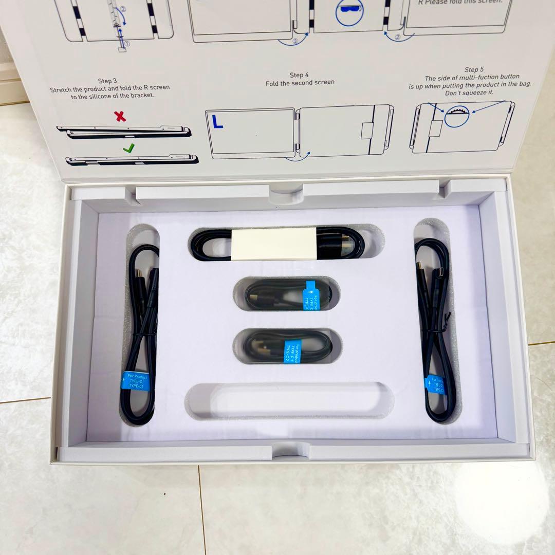 【未使用品】Kwumsy S2 二画面折りたたみモニター