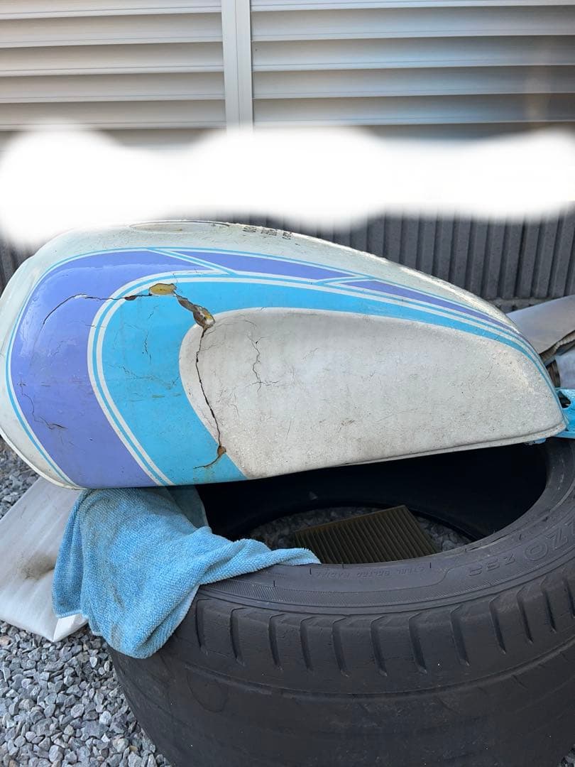 XJR400 4hm タンク サビあり補修ベース