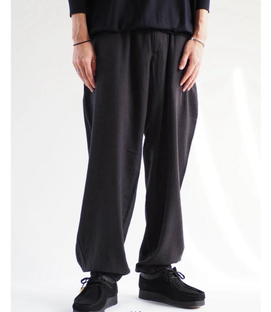 22AW COMOLI ウールビエラ ドローストリングパンツ サイズ2