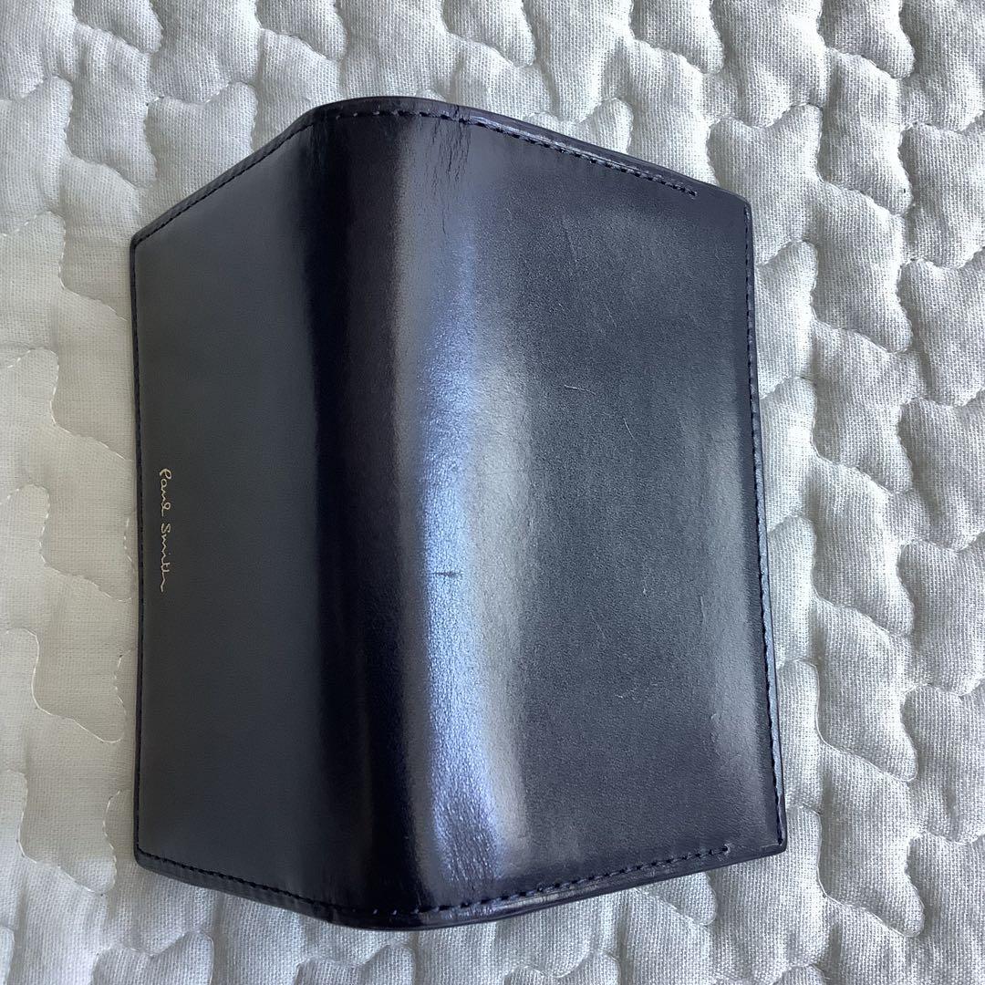PaulSmith ポールスミス 名刺入 BPS523 ネイビー