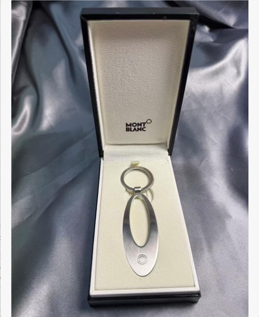 MONTBLANC ステンレススチール キーホルダー メンズ