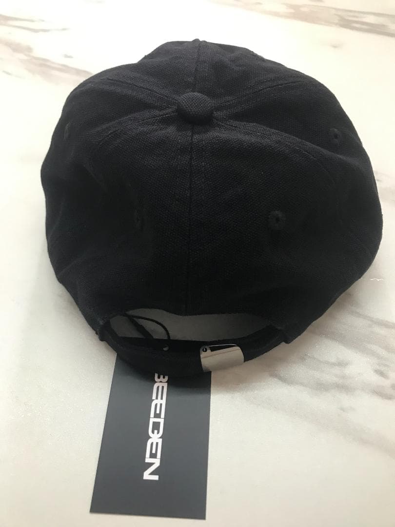 帽子 BEEDEN BD STUDS DAMAGE CAP BLACK //001