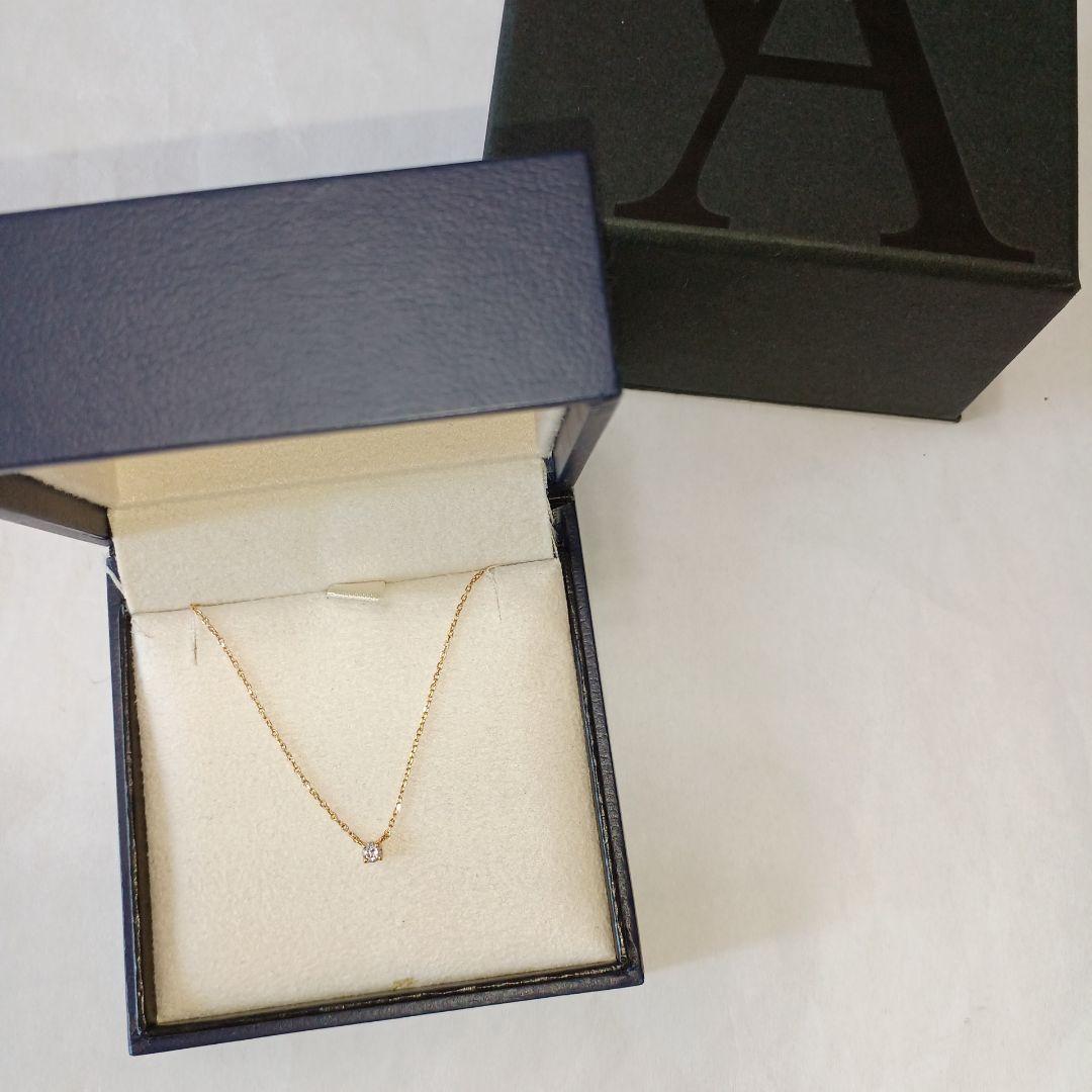 ぽ*ず様 ヴァンドーム青山　キャトルネックレス　k18 ダイヤモンド　0.06カ