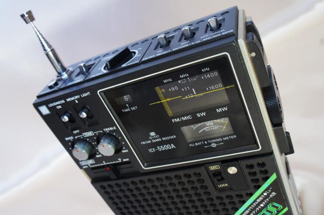 ☆綺麗☆受信OK☆スカイセンサー☆ICF-5500A☆ソニー☆SONY☆ラジオ☆