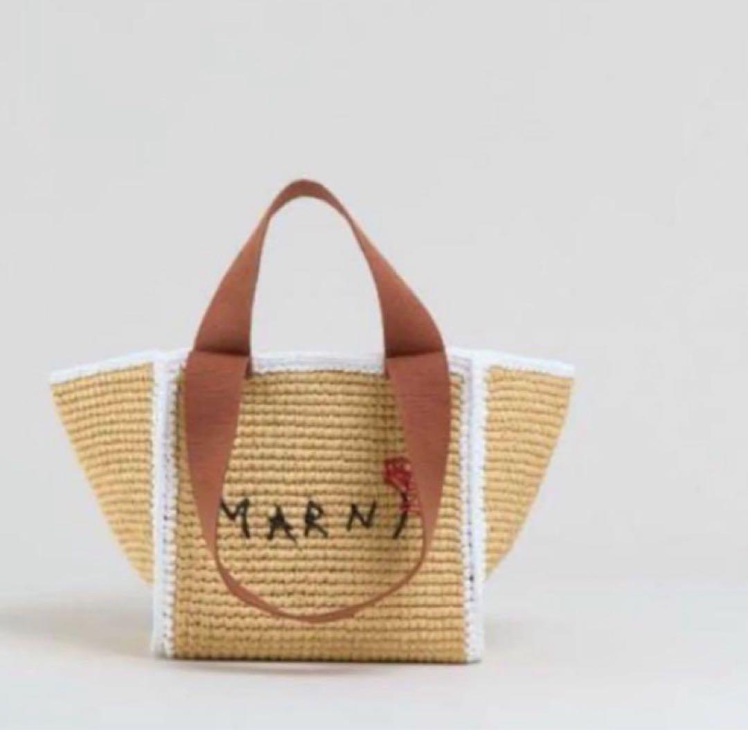 マルニ　SILLO カゴバッグ