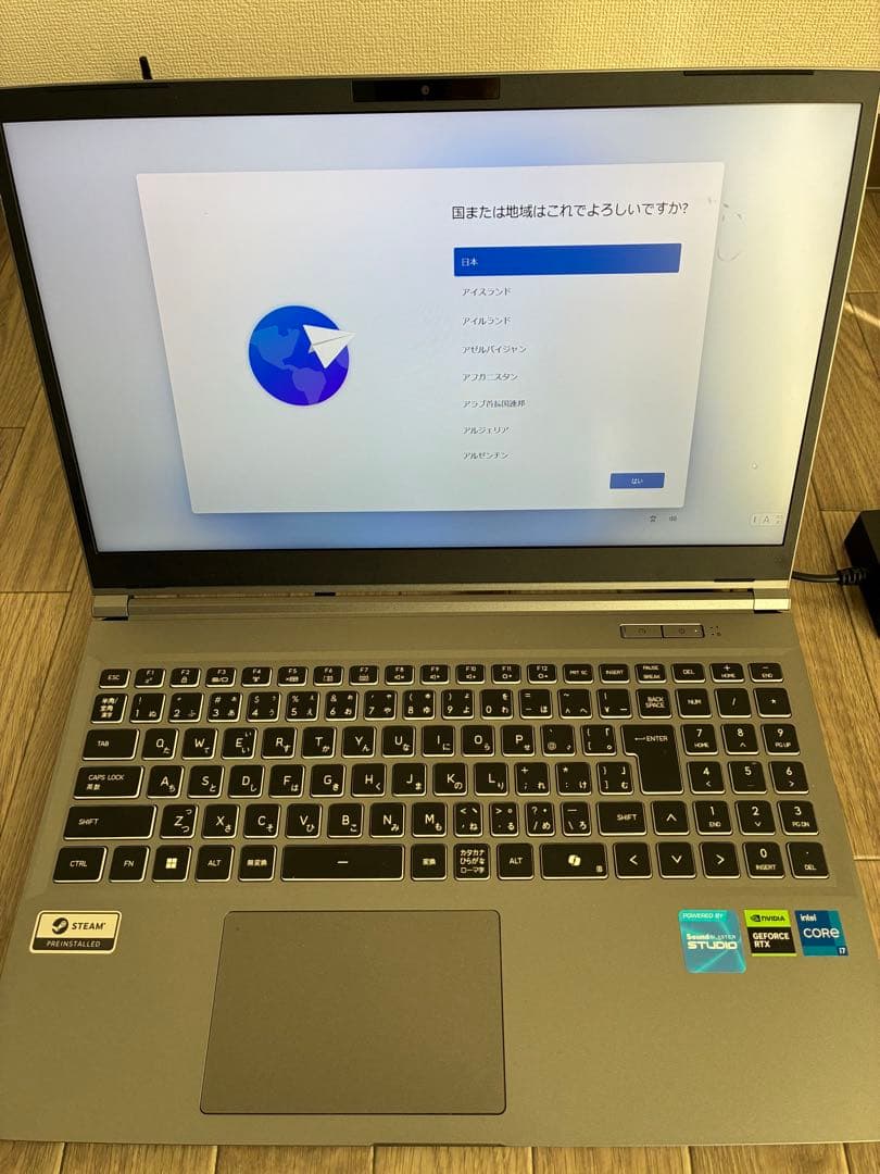 GALLERIA RL7C-R35-C5N シルバー　15.6インチ