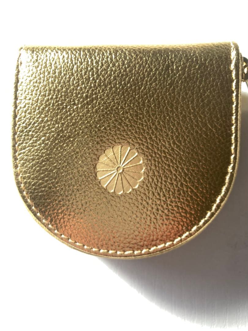 H*送様 皇居財布　馬蹄型ケース　ゴールド