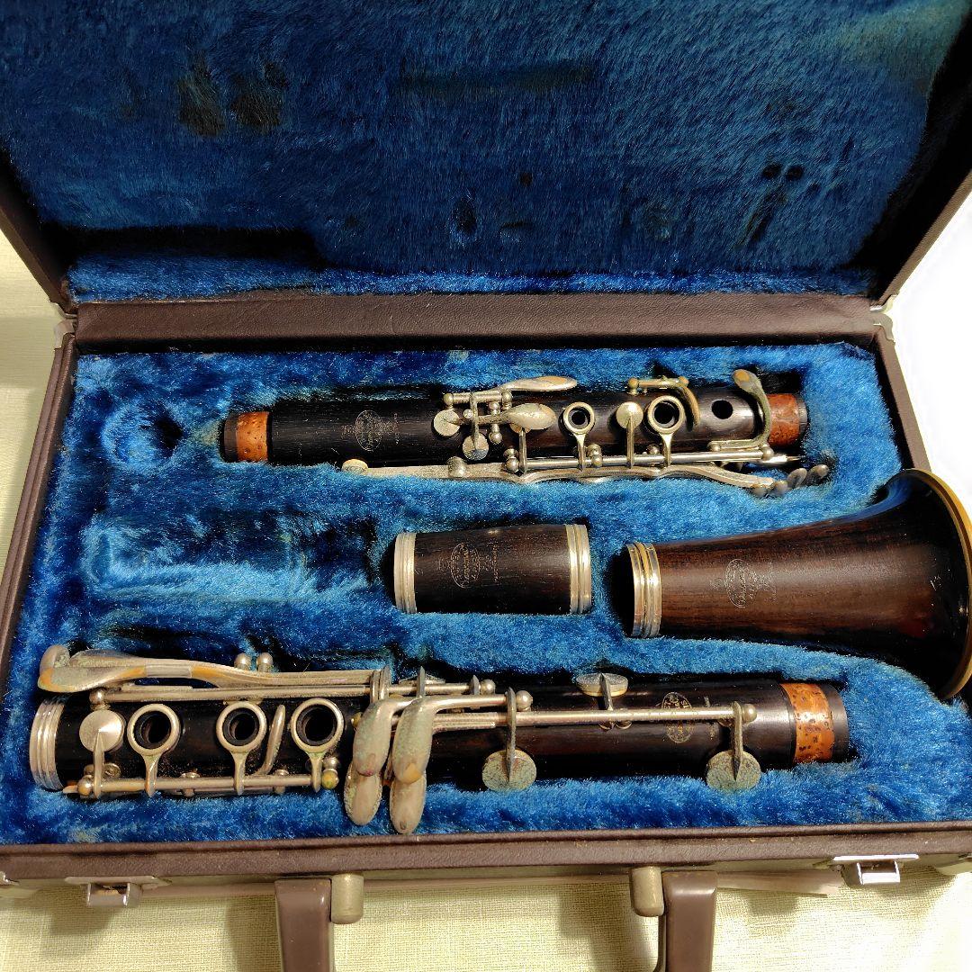 クラリネット　クランポン　Bb　木製　「ジャンク品」