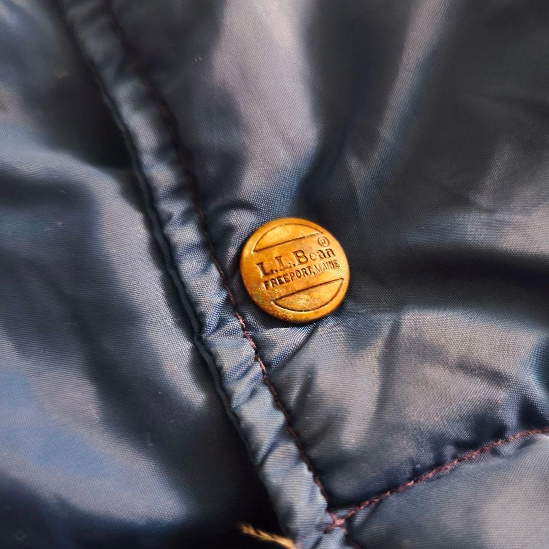 90s L.L.Bean ダウンベスト ブルー VINTAGE アウトドア