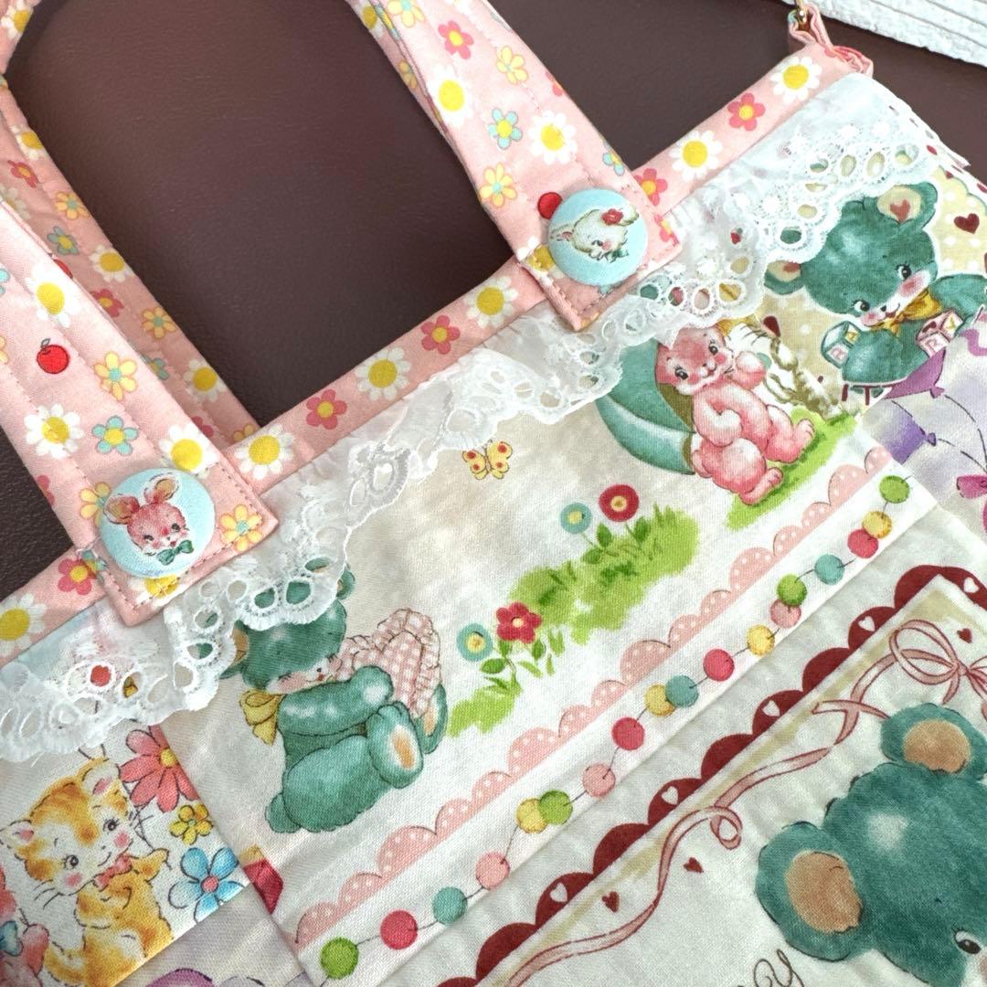 XXXXX様・パッチワークキルトトートバッグ・ハローベイビー