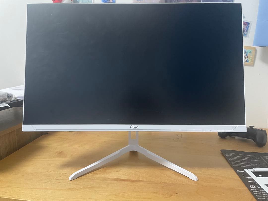 Pixio PX248WAVE ホワイト モニター 本体