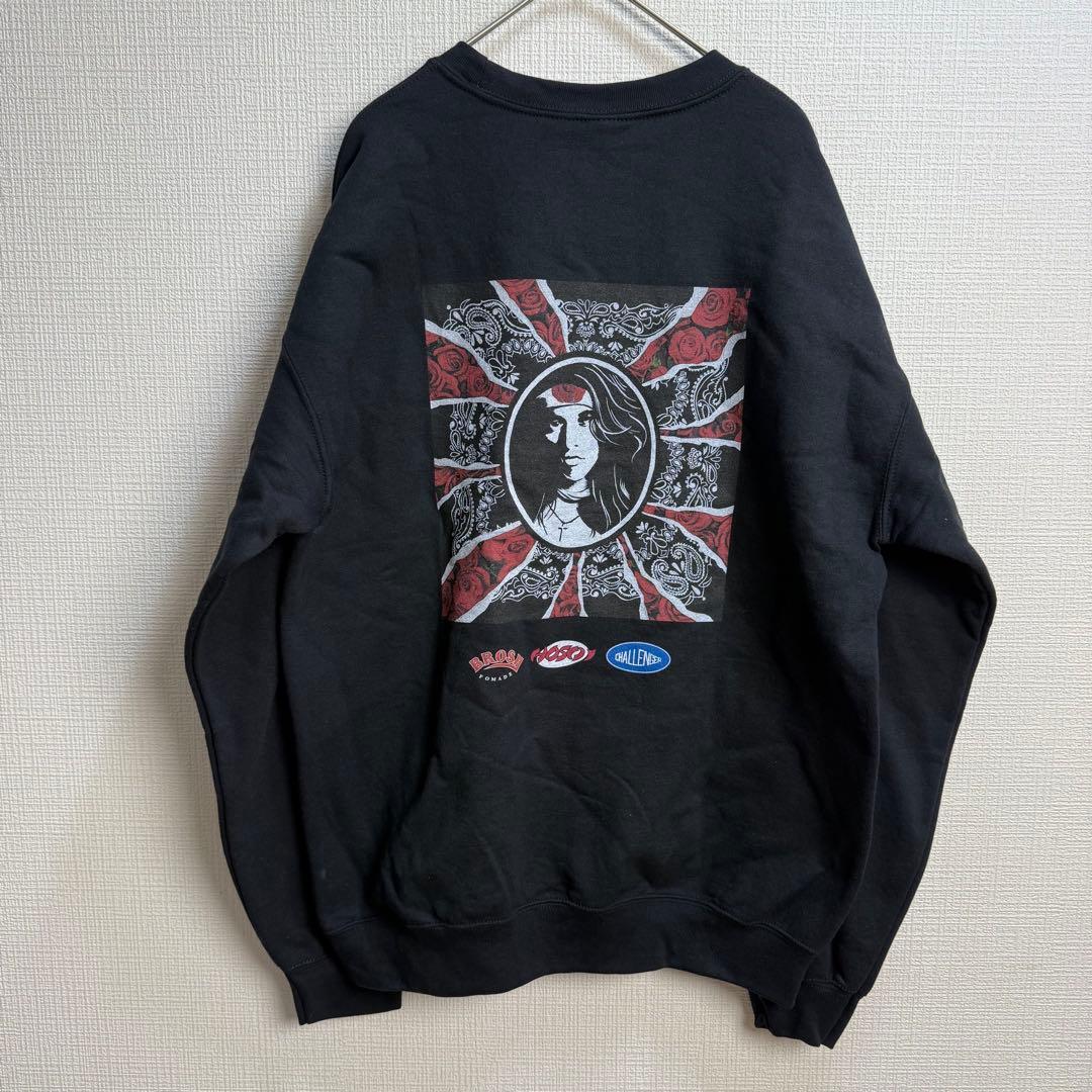 トップス 990 CHALLENGER x HOSOI x BROSH Crewneck