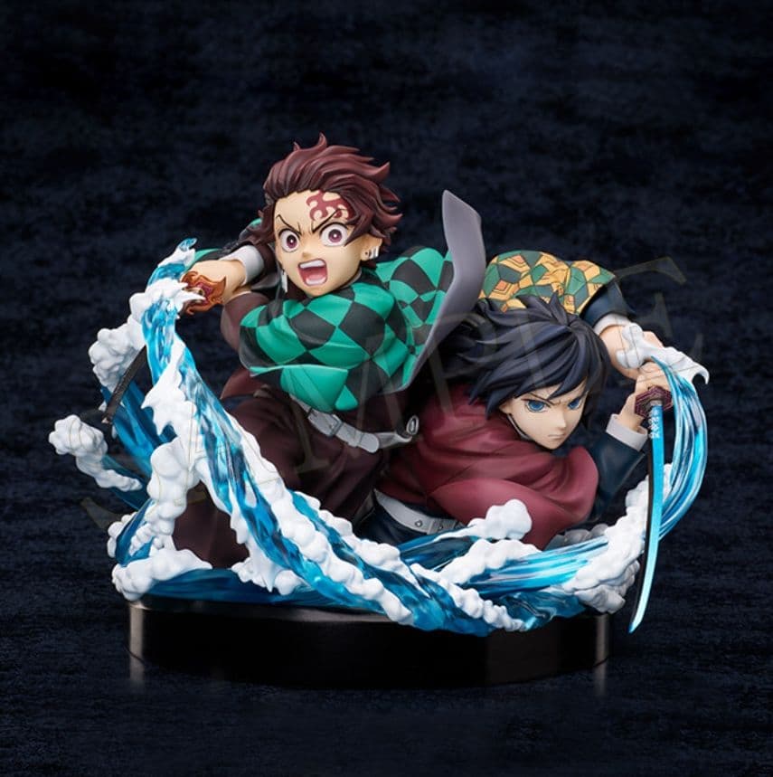 鬼滅の刃 アニプレックスくじ A賞　炭治郎&義勇　フィギュア