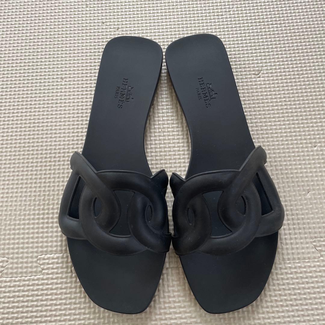 エルメス　ラバーサンダル　アロハ