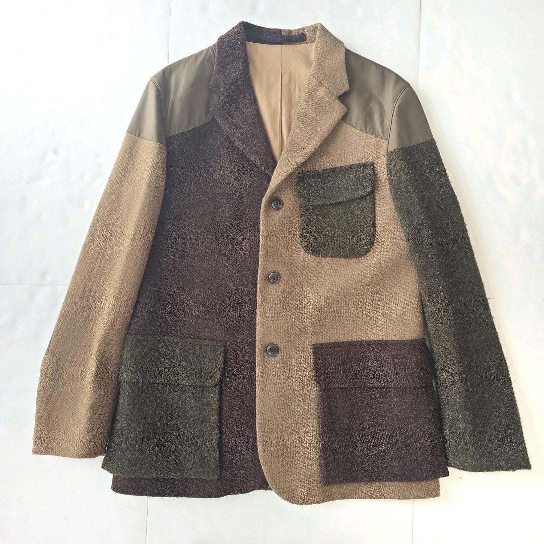 伊勢丹限定 ナイジェルケーボン マロリー クレイジー ハリスツイード ベンタイル