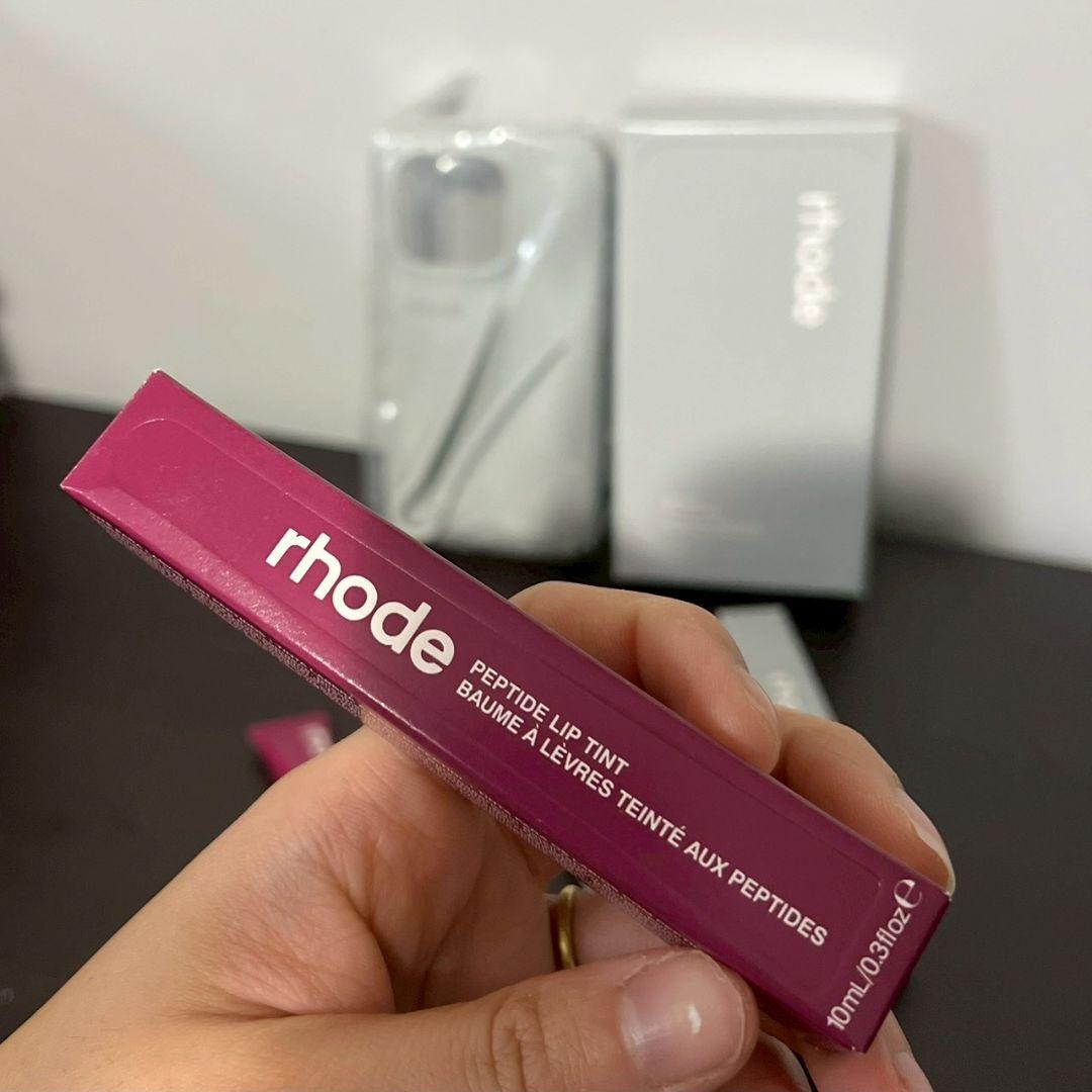 rhode iPhone用ソフトケース グレー