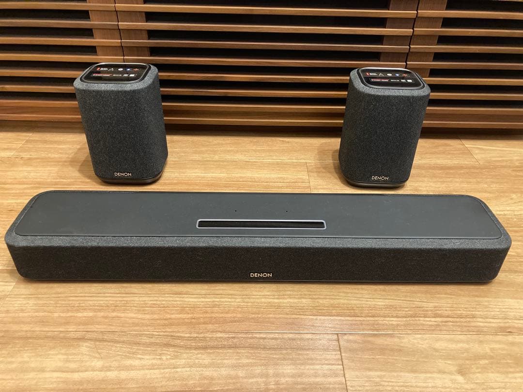DENON サウンドバー & サラウンドスピーカーセット