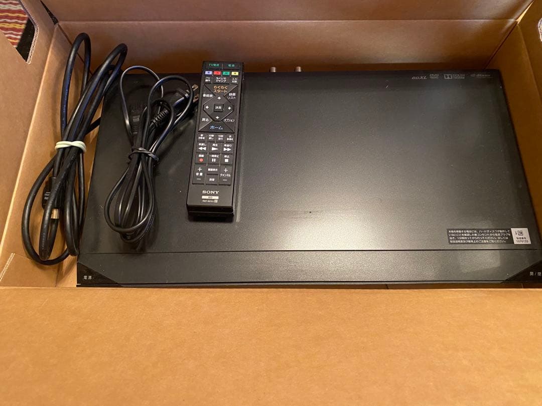 SONY BDZ-ZW1100 2TB ブルーレイレコーダー