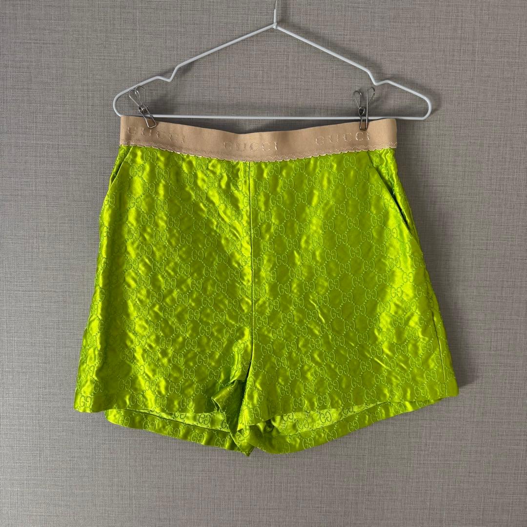 GUCCI シルクパンツ