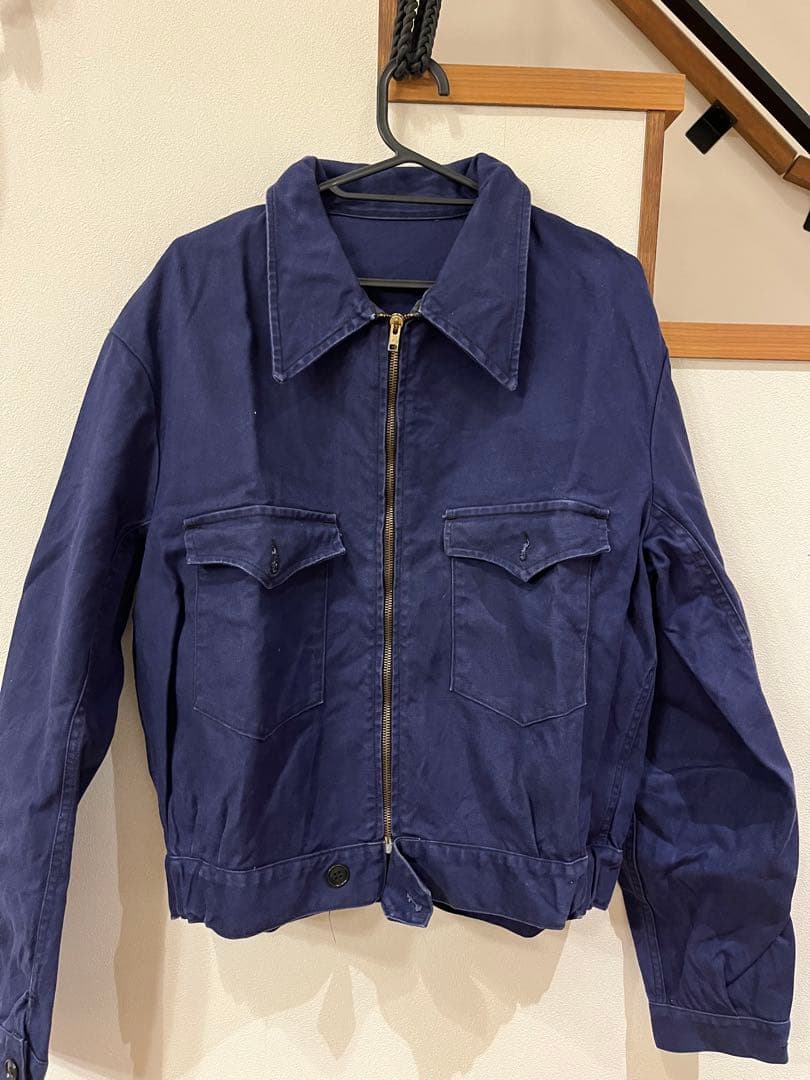 フレンチワークジャケット　短丈