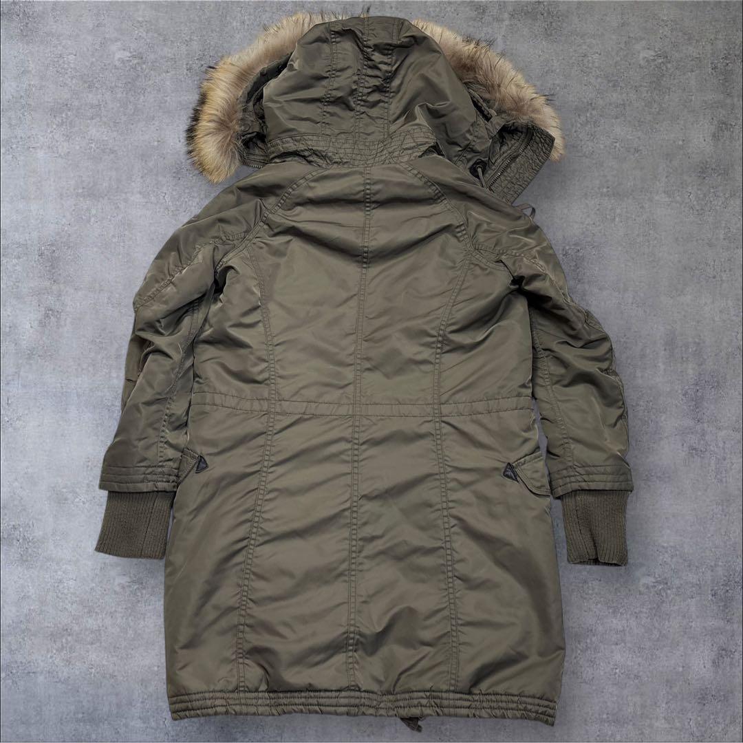 GOA ゴア N-2B フライトジャケット ミリタリー モッズコート フード