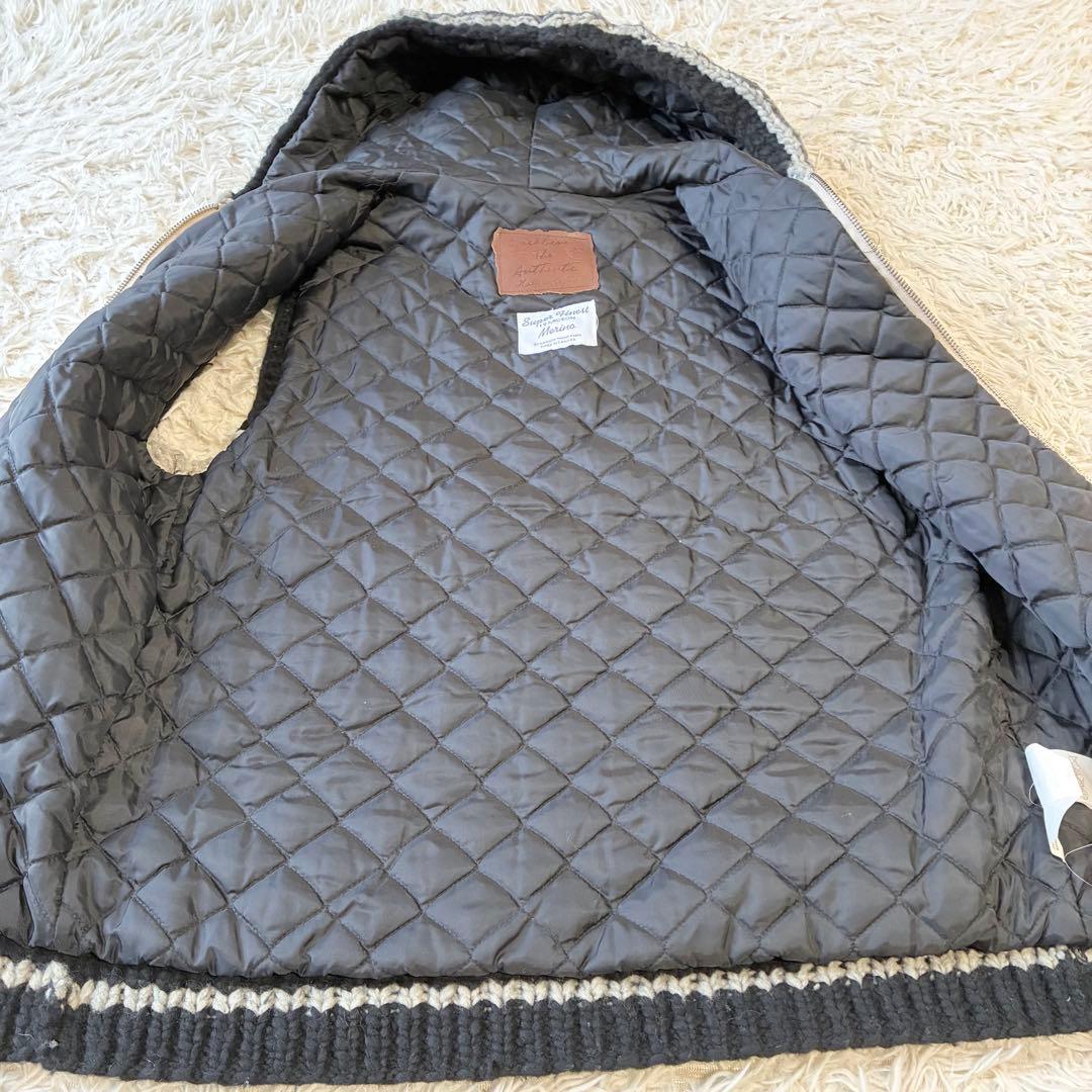 BACK BONE × Kanata フード付 カウチン 肉厚 ベスト