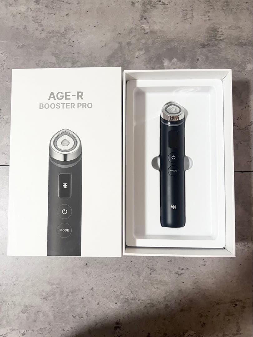 【新品未使用】AGE-R BOOSTER PRO 美顔器