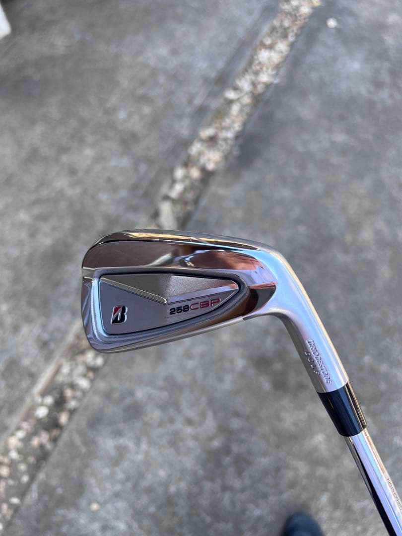 ブリヂストン　アイアンセット　258CBP 5-P 6本　ラウンド未使用　保証書